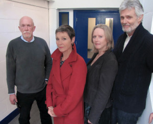 Od lewej: Hugh Ross, Pamela Salem, Karen Gledhill, Simon Williams.