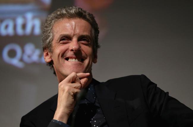 Peter Capaldi podczas Q&A w dniu światowej premiery ósmej serii „Doktora Who”