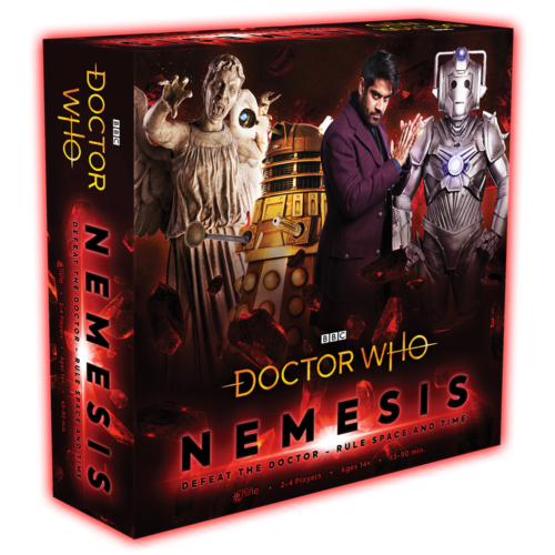 Pudełko Doctor Who Nemesis - przód