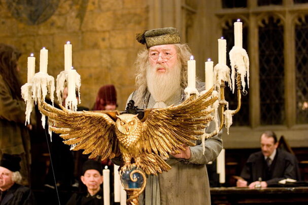 Michael Gambon jako Dumbledore